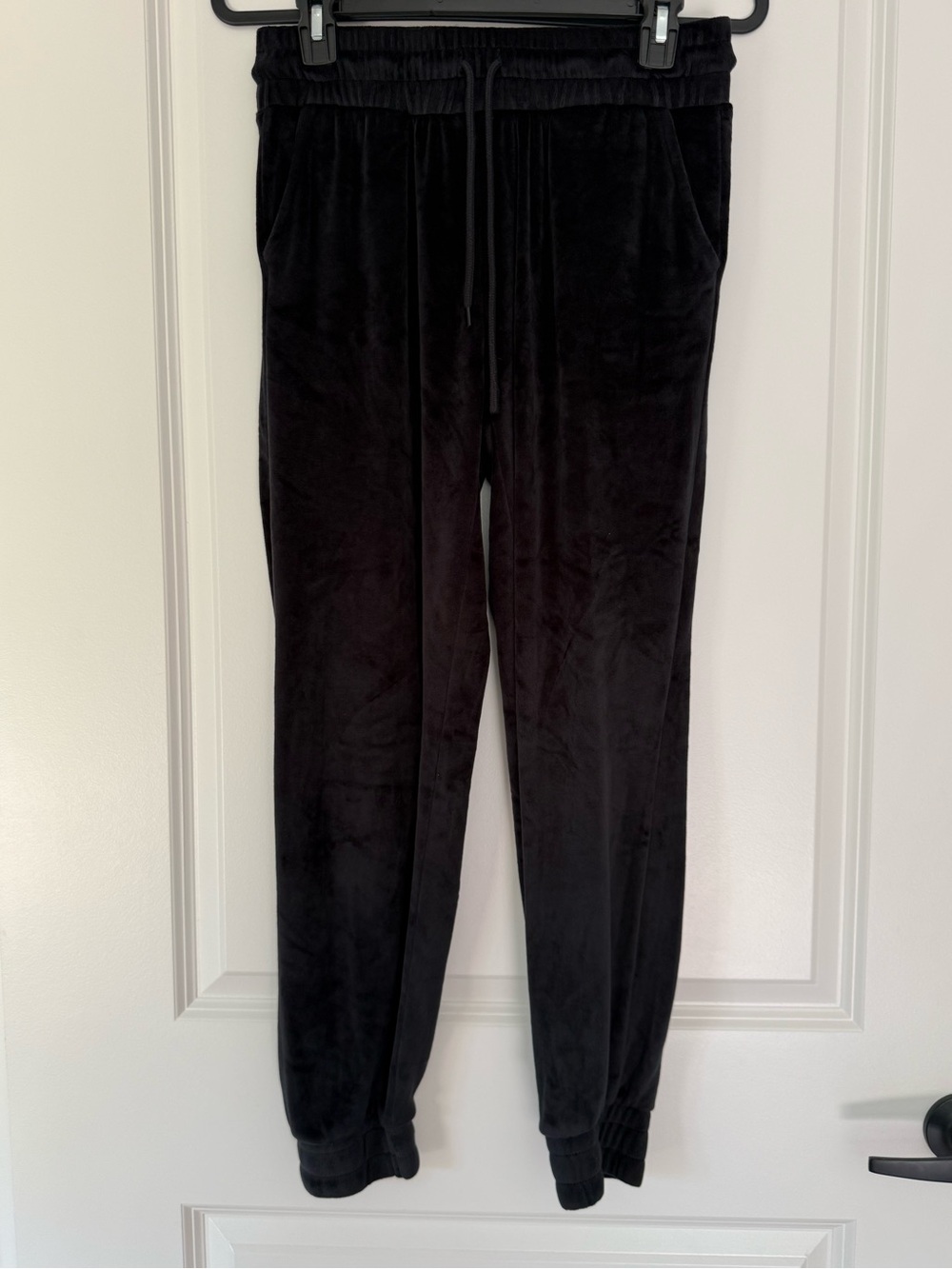 Streetwear Society Black Velvet Joggers